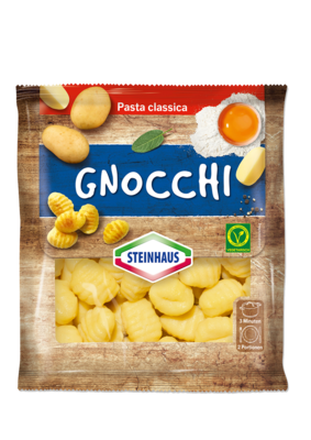 Gnocchi – Frische italienische Kartoffelklößchen, ideal für die Zubereitung in der Pfanne – das ist Pastagenuss für jeden Tag.