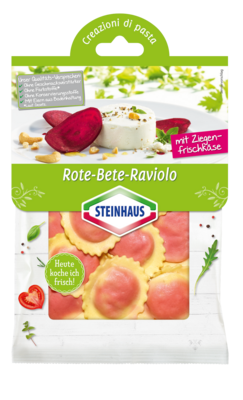 Rote Bete Raviolo – Die leichte Süße der leuchtende Rote-Bete trifft auf cremigen Ziegenfrischkäse – das ist moderner Pastagenuss für jeden Tag.