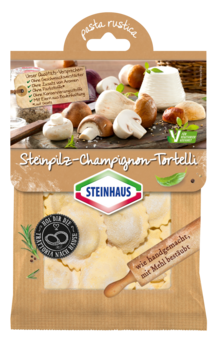 Steinpilz-Champignon-Tortelli