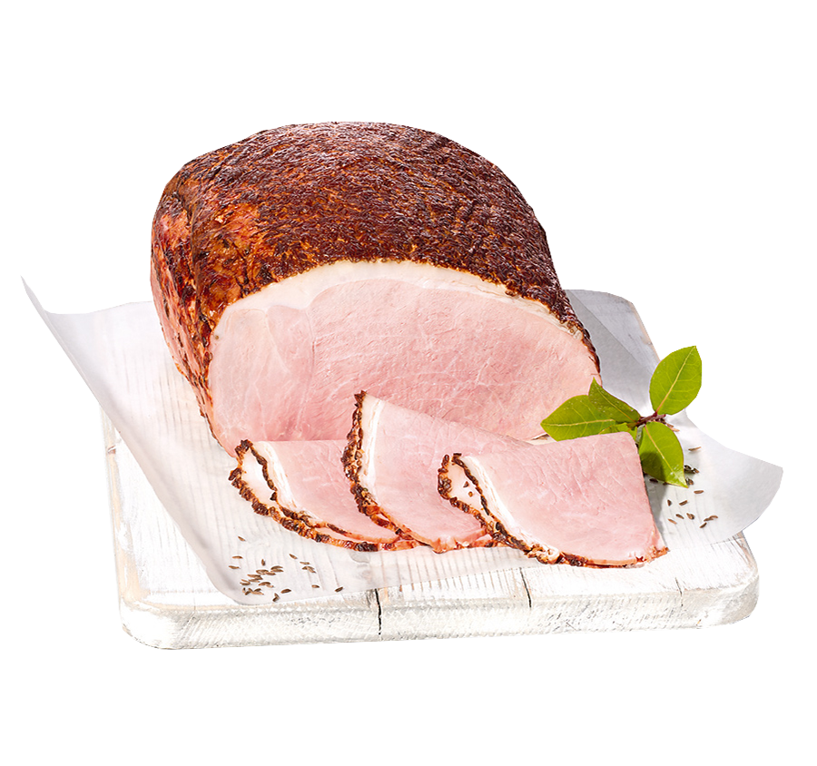 Schmankerl-Braten mit Kümmel BD – Bestes Schweinefleisch aus der Keule mit einer herrlich würzigen Kümmelnote. Größer könnte das „Schmankerl“ nicht sein.